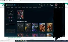 Conta lol MMR alto