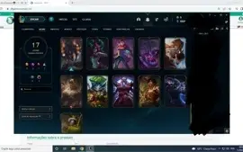 Conta lol MMR alto