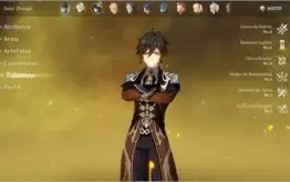 AR 50 - Venti + Zhongli + Lança 5* | GENSHIN IMPACT