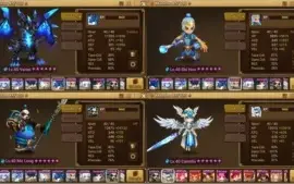 Summoners War - Europeu 60 Mobs 6 * Sendo 26 Nat5 -