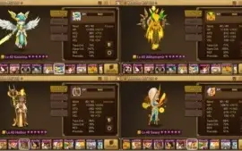 Summoners War - Europeu 60 Mobs 6 * Sendo 26 Nat5 -