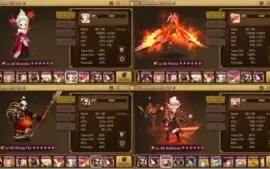 Summoners War - Europeu 60 Mobs 6 * Sendo 26 Nat5 -