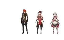 Genshin Impact Diluc + Beidou + Noelle + 3193 Gems