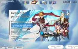Genshin Impact Diluc + Beidou + Noelle + 3193 Gems