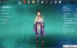 GENSHIN AR55 DILUC-XIAO-VENTI-ZHONGLI-KEQING-QIQI-JEAN+ARMAS