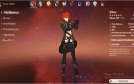 GENSHIN AR55 DILUC-XIAO-VENTI-ZHONGLI-KEQING-QIQI-JEAN+ARMAS