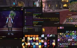 Priest com set elite pvp de legion e tabardo pvp gladiador