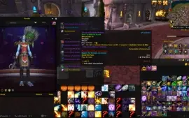 Priest com set elite pvp de legion e tabardo pvp gladiador