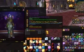 Priest com set elite pvp de legion e tabardo pvp gladiador