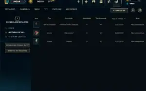 Platina 4 com 100 Champs e 46 Skins