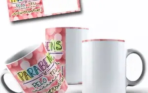 artes pra canecas prontas e editavel ..