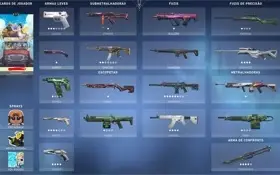 Conta de Valorant skins 2022