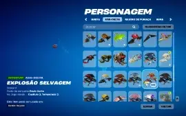 Conta fortnite 100 skins