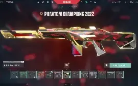 Conta VALORANT, skins raras, diamante 2