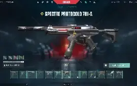 Conta VALORANT, skins raras, diamante 2