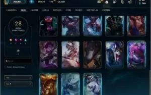 Conta Valorant + League of Legends (lol) com várias skins