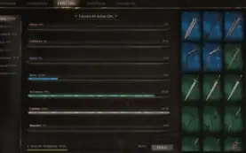Conta Night Crows lvl 42 Dual Blade 59k 5 itens azul