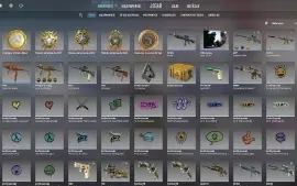 Counter-Strike 2 Prime Com Medalhas Raras E Antigas