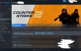 Counter-Strike 2 Prime Com Medalhas Raras E Antigas