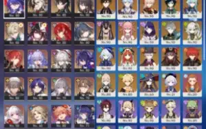 Conta Endgame Genshin Impact Ar60 + Honkai Tlevel 70