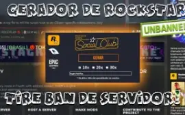 Gerador de contas rockstar