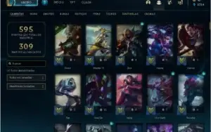 Conta lol 200+ skins