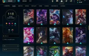 Conta Lol Nivel 433 +100 Skins Esmeralda 3