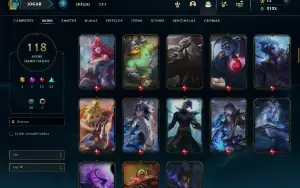 Conta Lol Nivel 433 +100 Skins Esmeralda 3