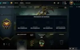 Conta league of Legends Unranked