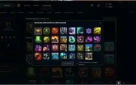 Conta league of Legends Unranked