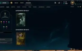 Conta league of Legends Unranked