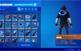 CONTA FORTNITE + IKONIK + CODIGO DE APOIADOR