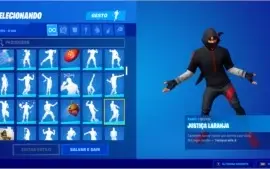 CONTA FORTNITE + IKONIK + CODIGO DE APOIADOR