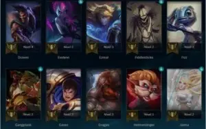 CONTA PLAT 1 - 75 PdL - 60% WR - 64 CAMPEÕES