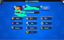 5 brawler  full e outros n e full tem 17 k de troféus