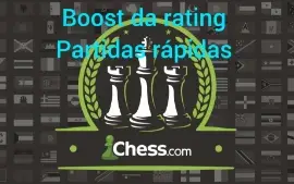 Chess.com boost rating para rápidas