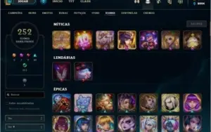 Conta League of Legends + de 400 Skins