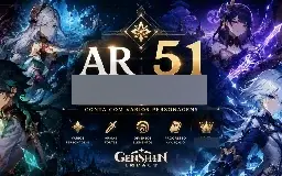 Conta genshin ar 51