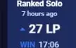 CONTA LOL D1 UPADA A MÃO CAINDO COM MESTRE/GM/CHALL
