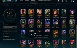 Conta lol platina IV