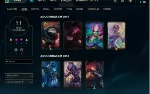 Conta lol platina IV