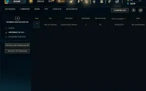 Diamante 4 com 32 Champs e 2 Skins