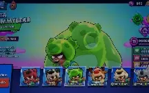 Conta de brawl star com skins, brawlers míticos e hipercarga
