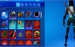 CONTA FORTNITE SEASON 4 ATE A ATUAL