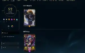 Conta League of Legends Full Acesso - 99 Champs e 52 Skins
