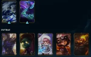 Conta League of Legends Full Acesso - 99 Champs e 52 Skins