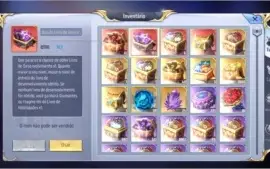VENDO CONTA SAINT SEIYA LVL 58