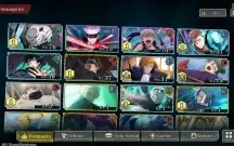 Conta do Jujutsu Kaisen Mobile LEV 22