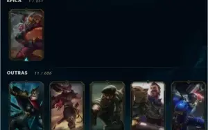 Conta League of Legends Diamante
