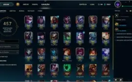 CONTA LEAGUE OF LEGENDS OURO 5